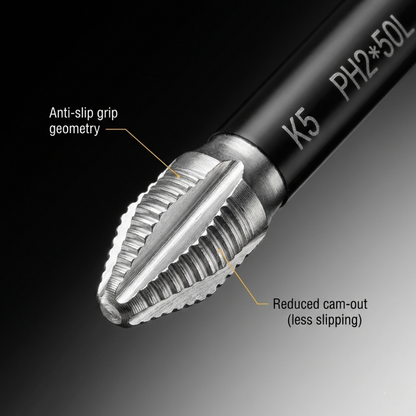 D70 PRO | The Anti-Slip Screwdriver Bit Set