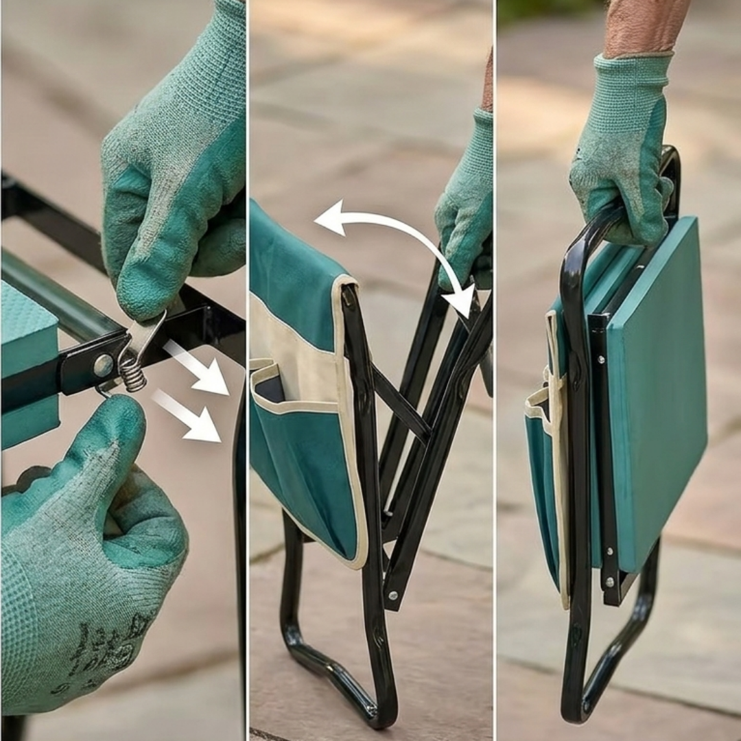 G40 PRO | The Folding Garden Kneeler & Stool