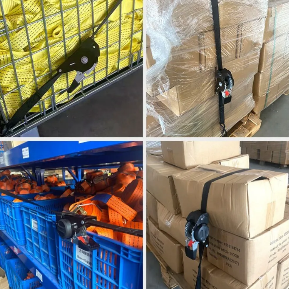 R70 PRO | One-Hand Retractable Ratchet Straps