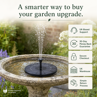 F50 PRO | The Cloud-Ready Solar Fountain