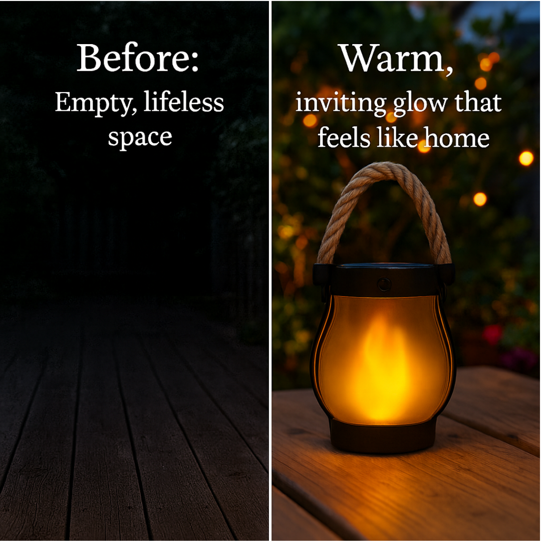 BeeGlow Lantern | The Dancing Flame Lamp