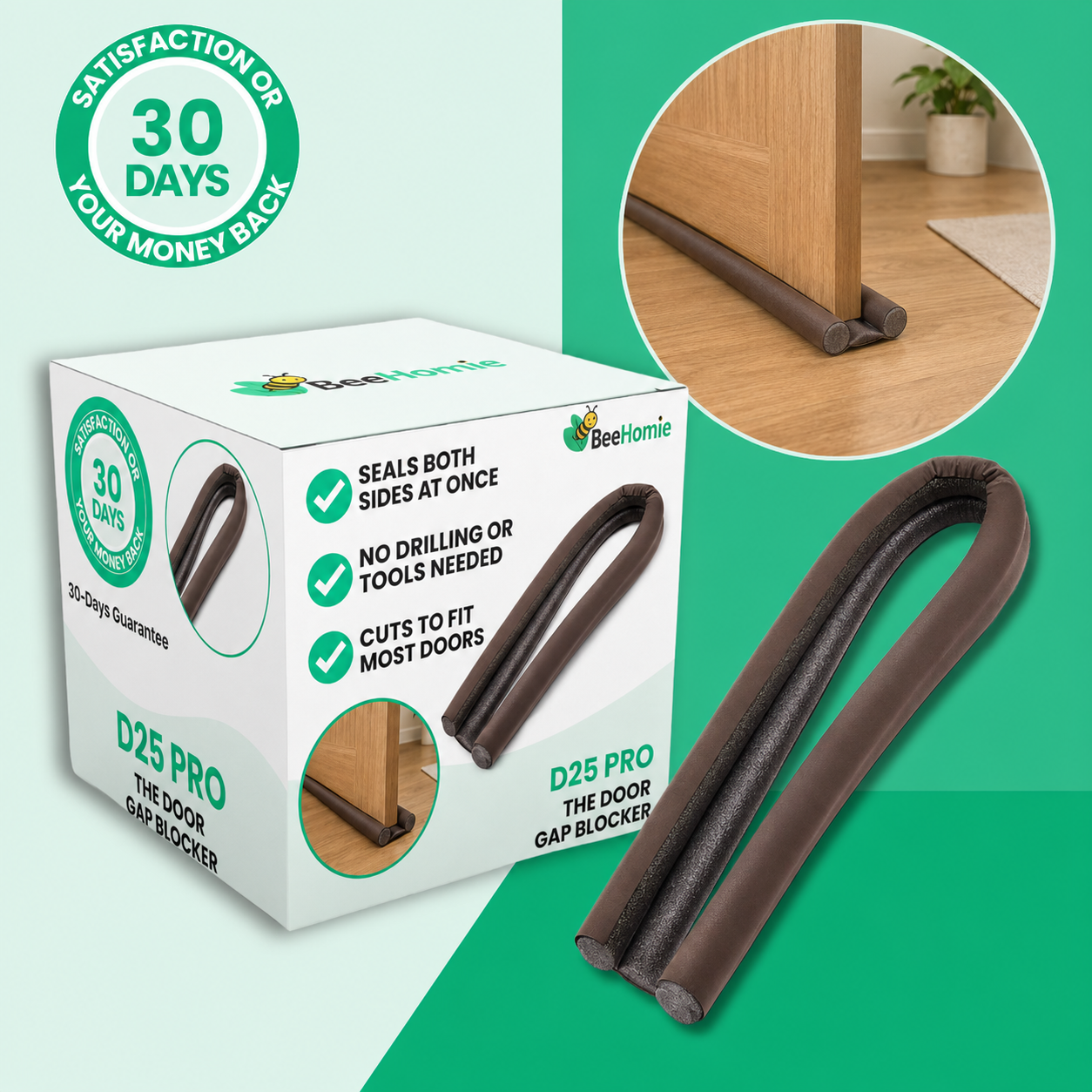 D25 PRO | The Double-Sided Door Gap Blocker