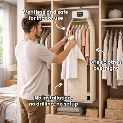 D40 PRO | The Ventless Closet Dryer