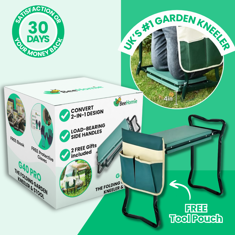 G40 PRO | The Folding Garden Kneeler & Stool
