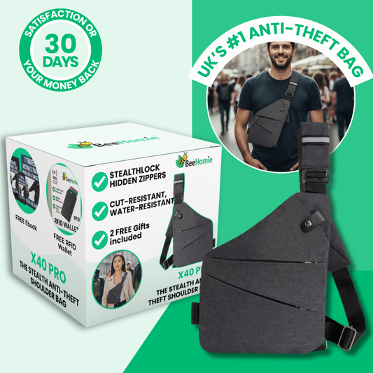X40 PRO | The Stealth Anti-Theft Shoulder Bag