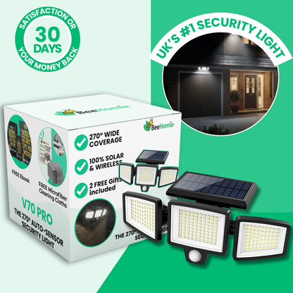 V70 PRO | The 270° Auto-Sensor Security Light