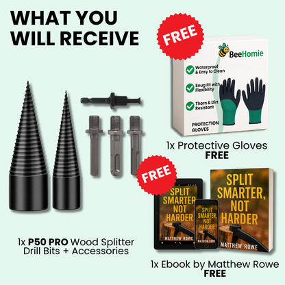 P50 PRO | The PowerCone Wood Splitter