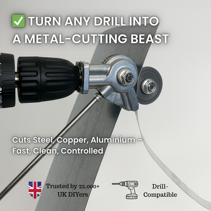 M55 PRO | The Drill-Powered Sheet Metal Shredder