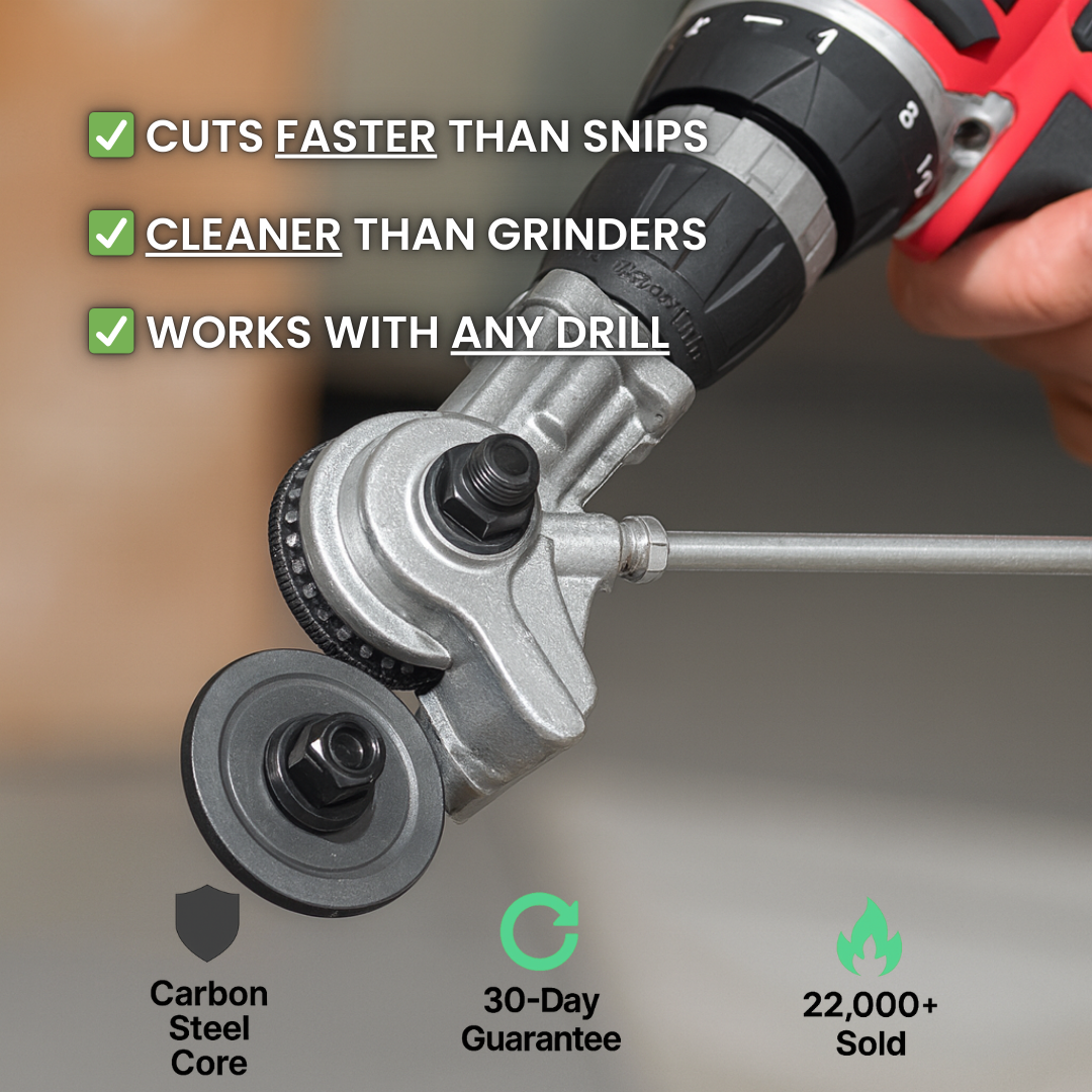 M55 PRO | The Drill-Powered Sheet Metal Shredder