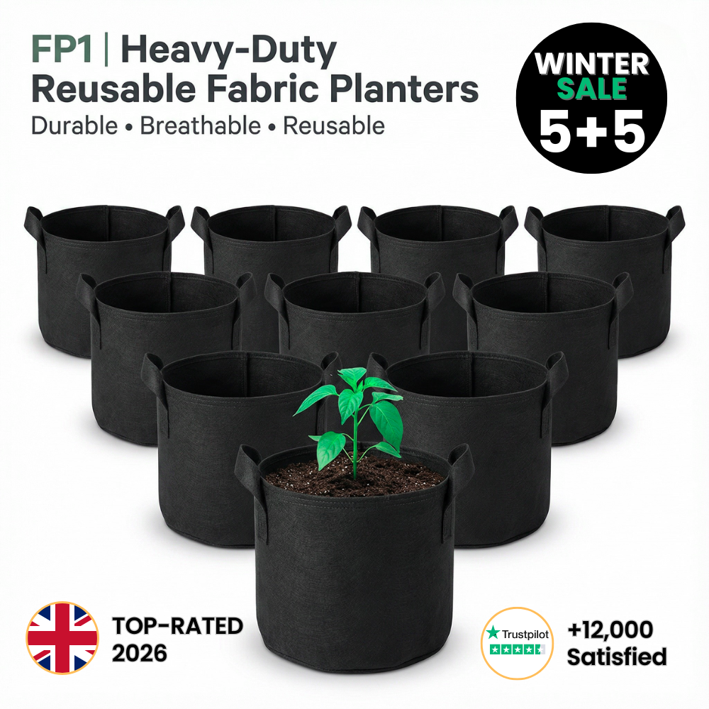 FP1 | Heavy-Duty Reusable Fabric Planters