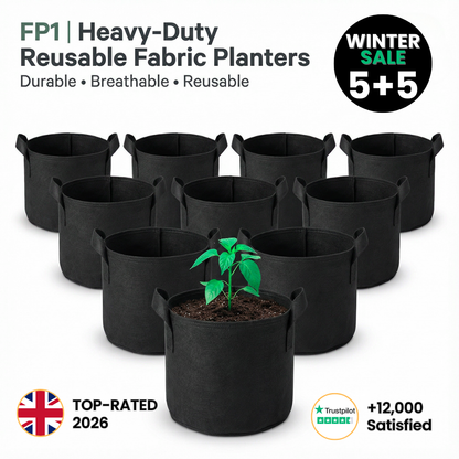 FP1 | Heavy-Duty Reusable Fabric Planters