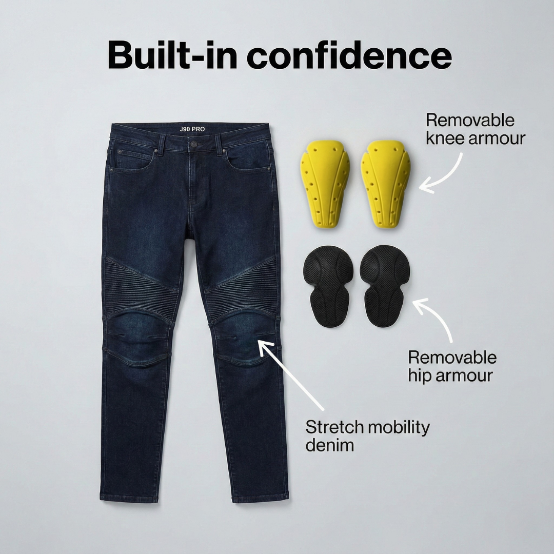 J90 PRO | The Armoured Riding Jeans