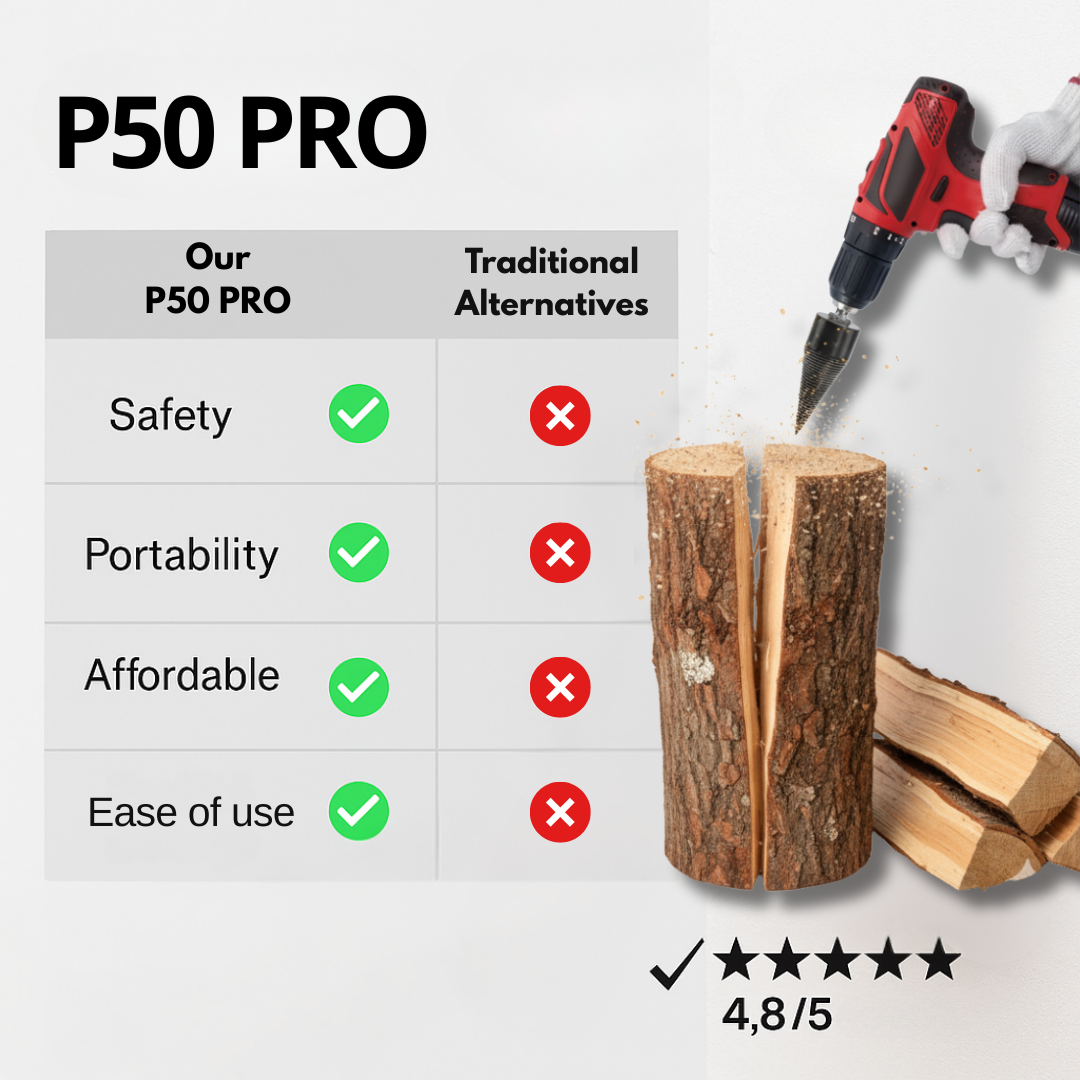 P50 PRO | The PowerCone Wood Splitter