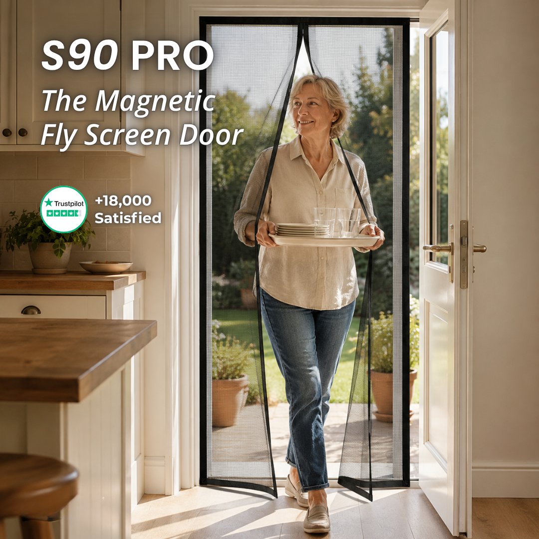S90 PRO | The Magnetic Fly Screen Door
