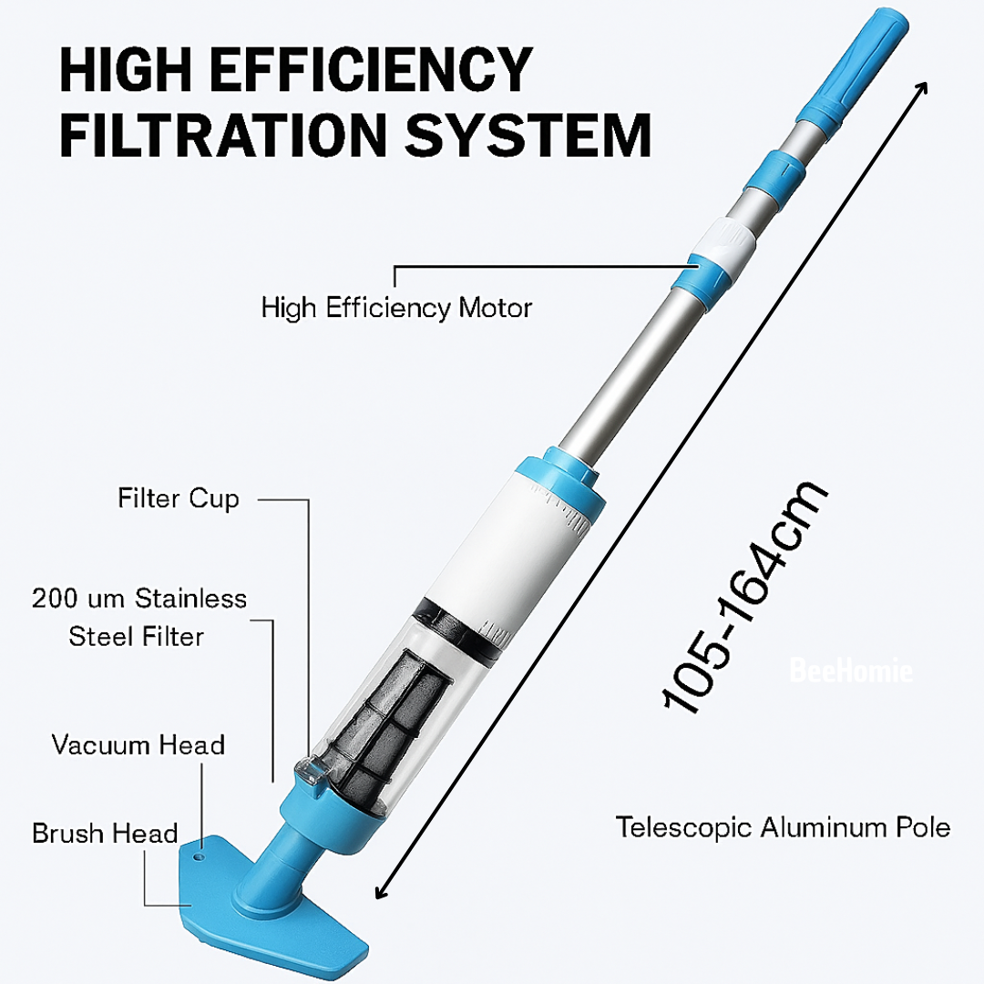 V40 PRO | The 3-Minute Hot Tub & Pool Cleaner