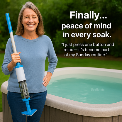 V40 PRO | The 3-Minute Hot Tub & Pool Cleaner