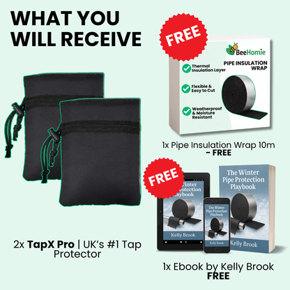 TapX PRO | Heavy-Duty 3-Layer Faucet Freeze Shield (2PCS)