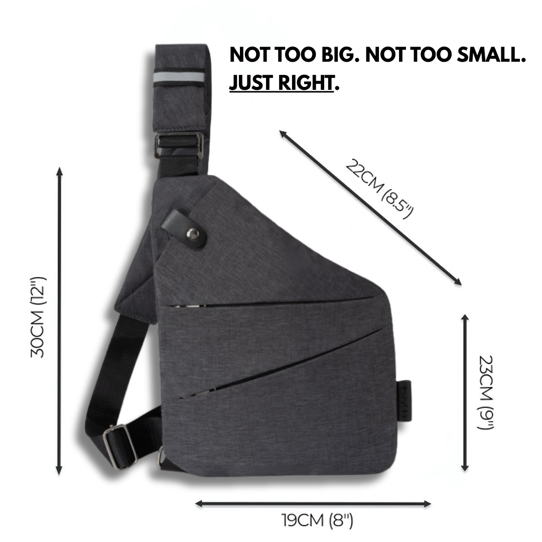 X40 PRO | The Stealth Anti-Theft Shoulder Bag