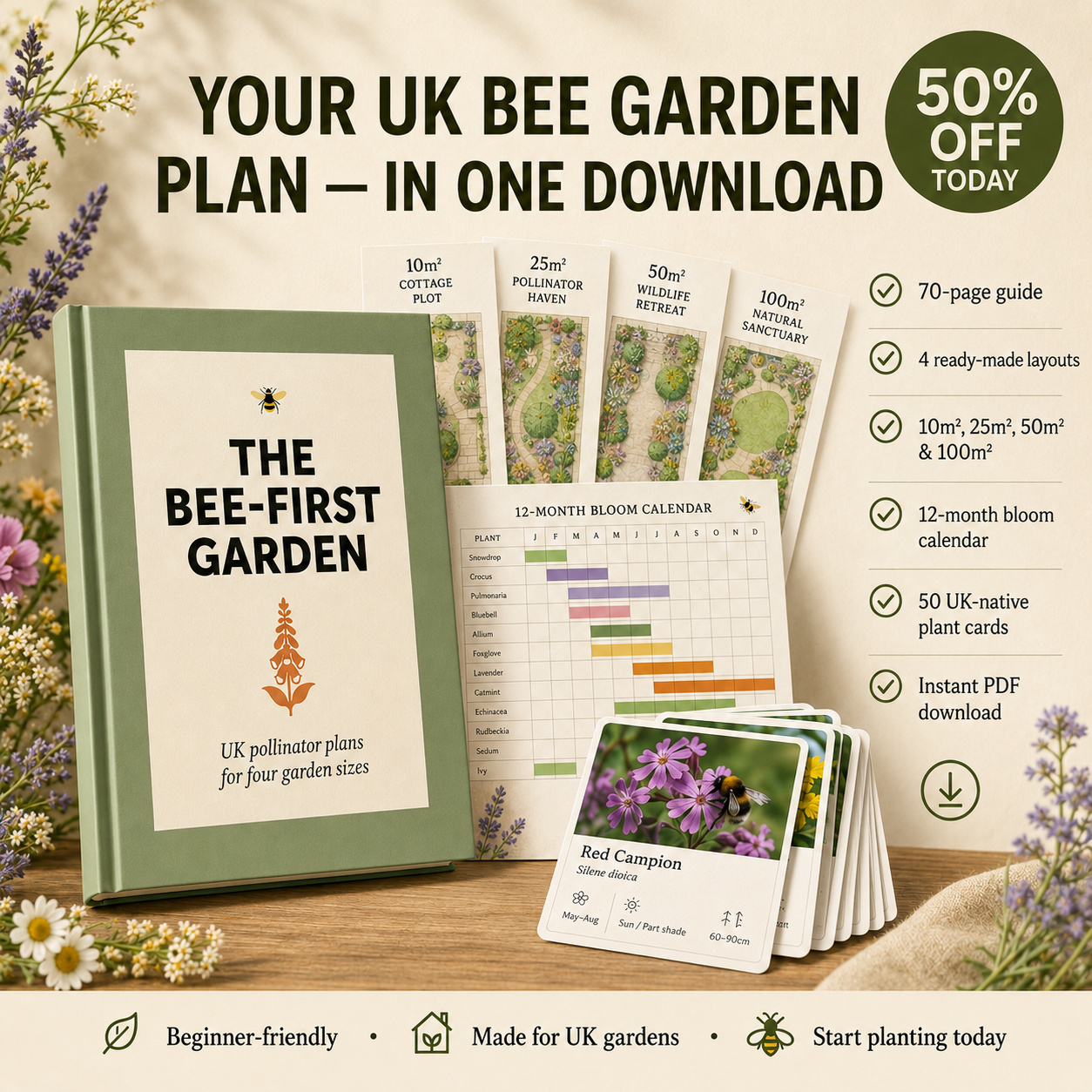 The Bee-First Garden