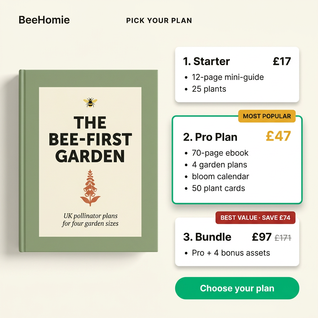 The Bee-First Garden