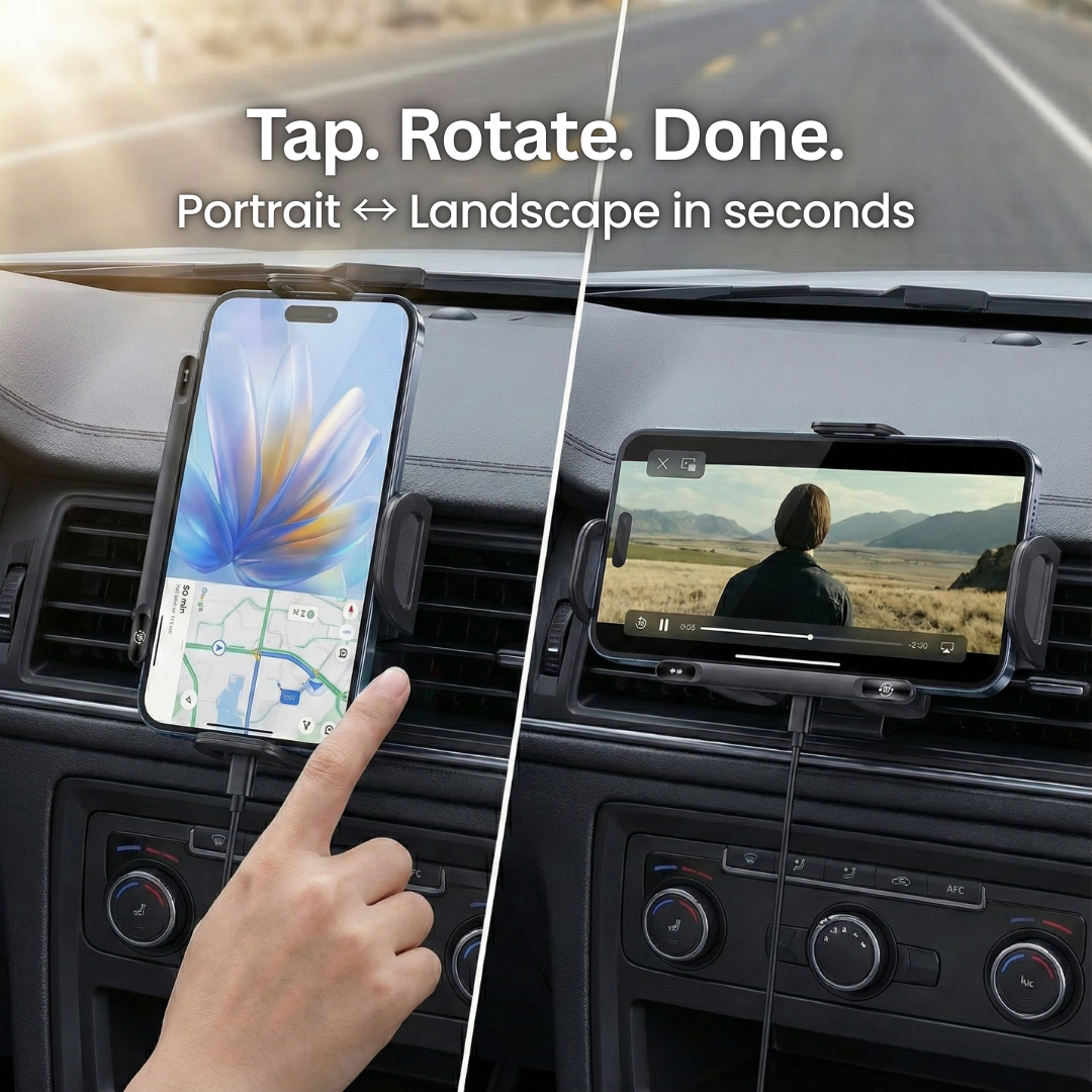 M90 PRO | The Auto-Grip Car Mount Charger