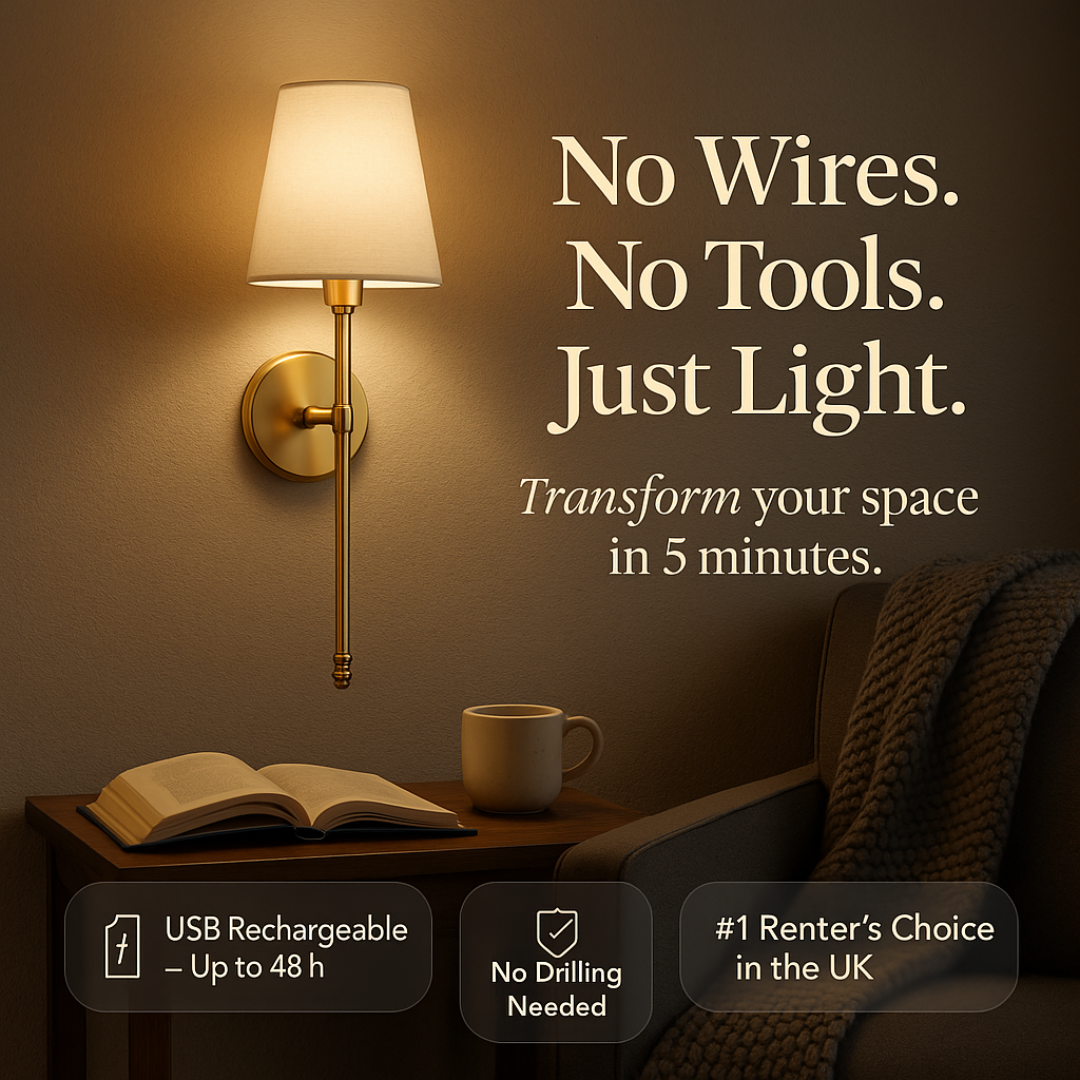 W50 PRO | The 3-in-1 Wireless Wall Light (Set of 2)