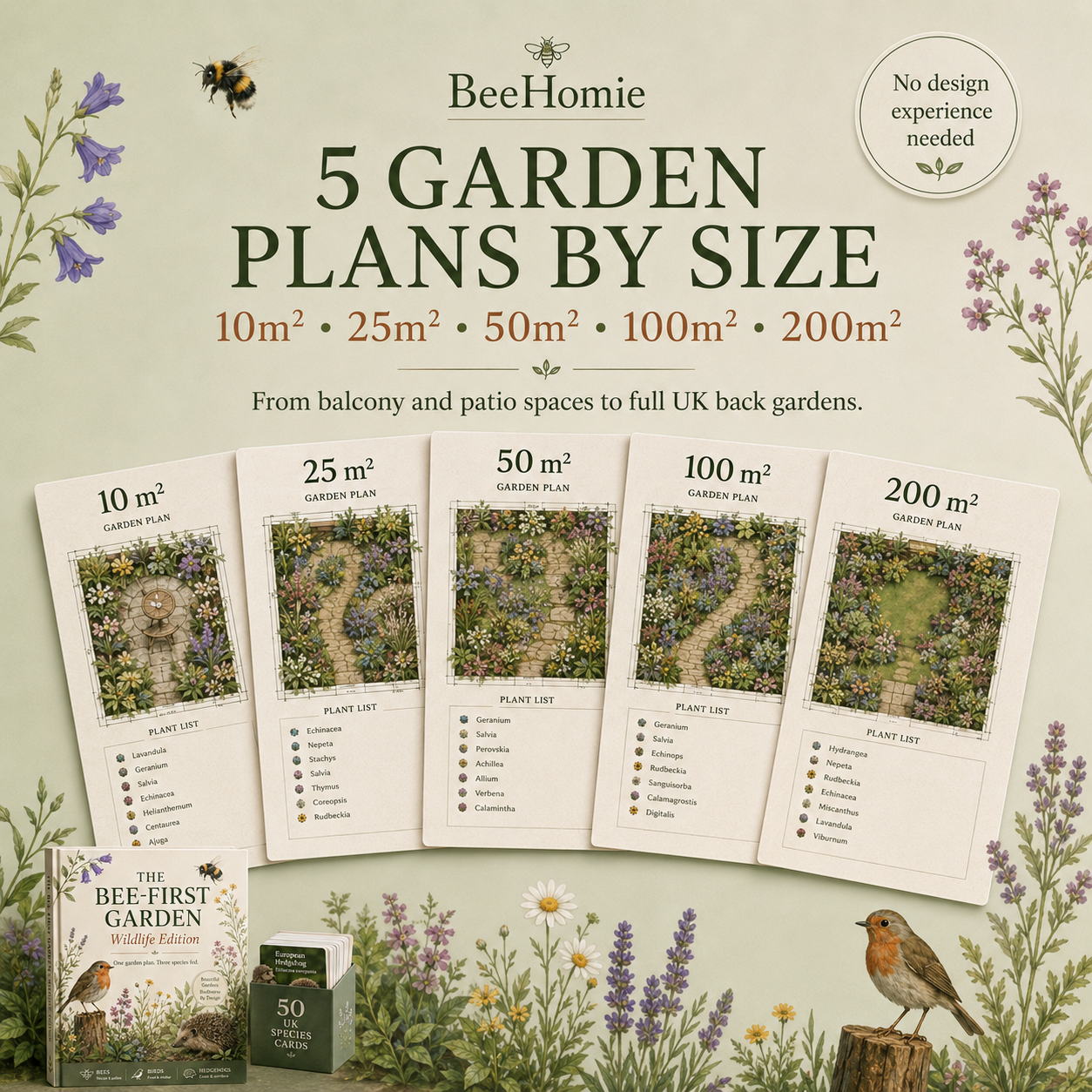 Bee-First Garden Wildlife Edition
