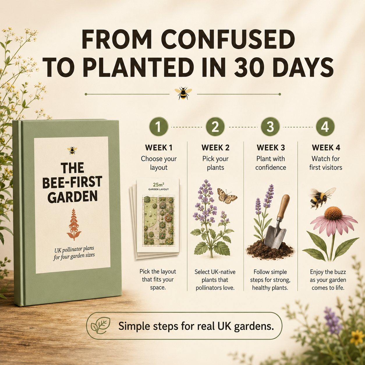 The Bee-First Garden