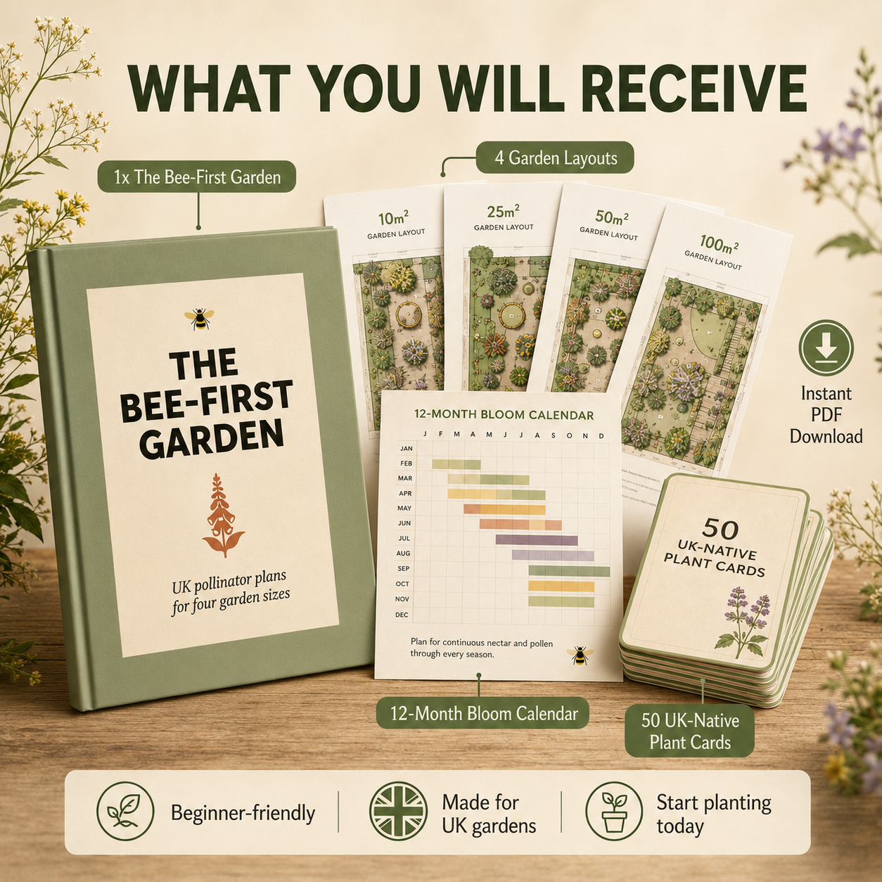 The Bee-First Garden