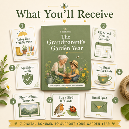 Bee-First Garden - The Grandparent's Garden Year