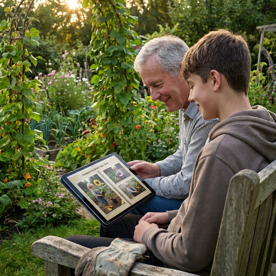 Bee-First Garden - The Grandparent's Garden Year