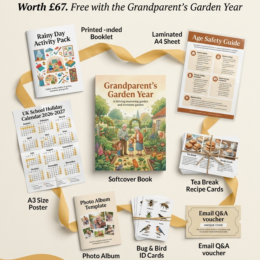 Bee-First Garden - The Grandparent's Garden Year