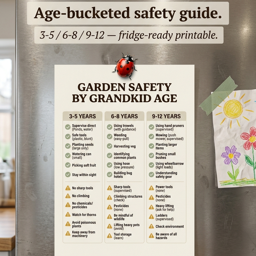 Bee-First Garden - The Grandparent's Garden Year