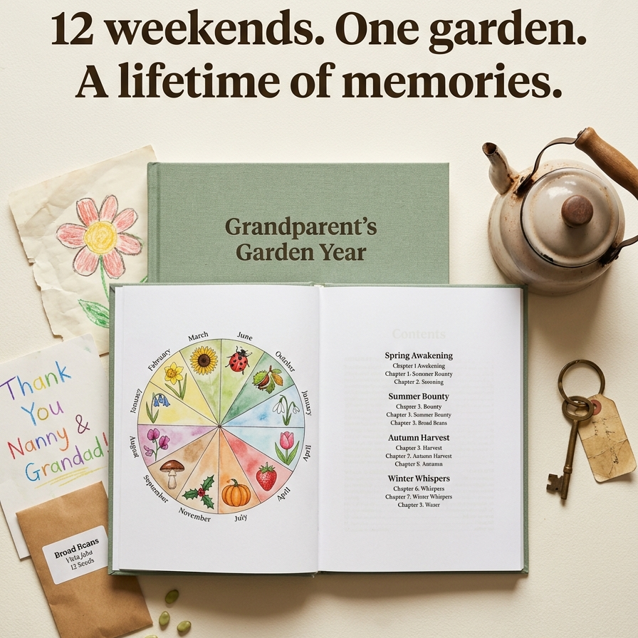 Bee-First Garden - The Grandparent's Garden Year