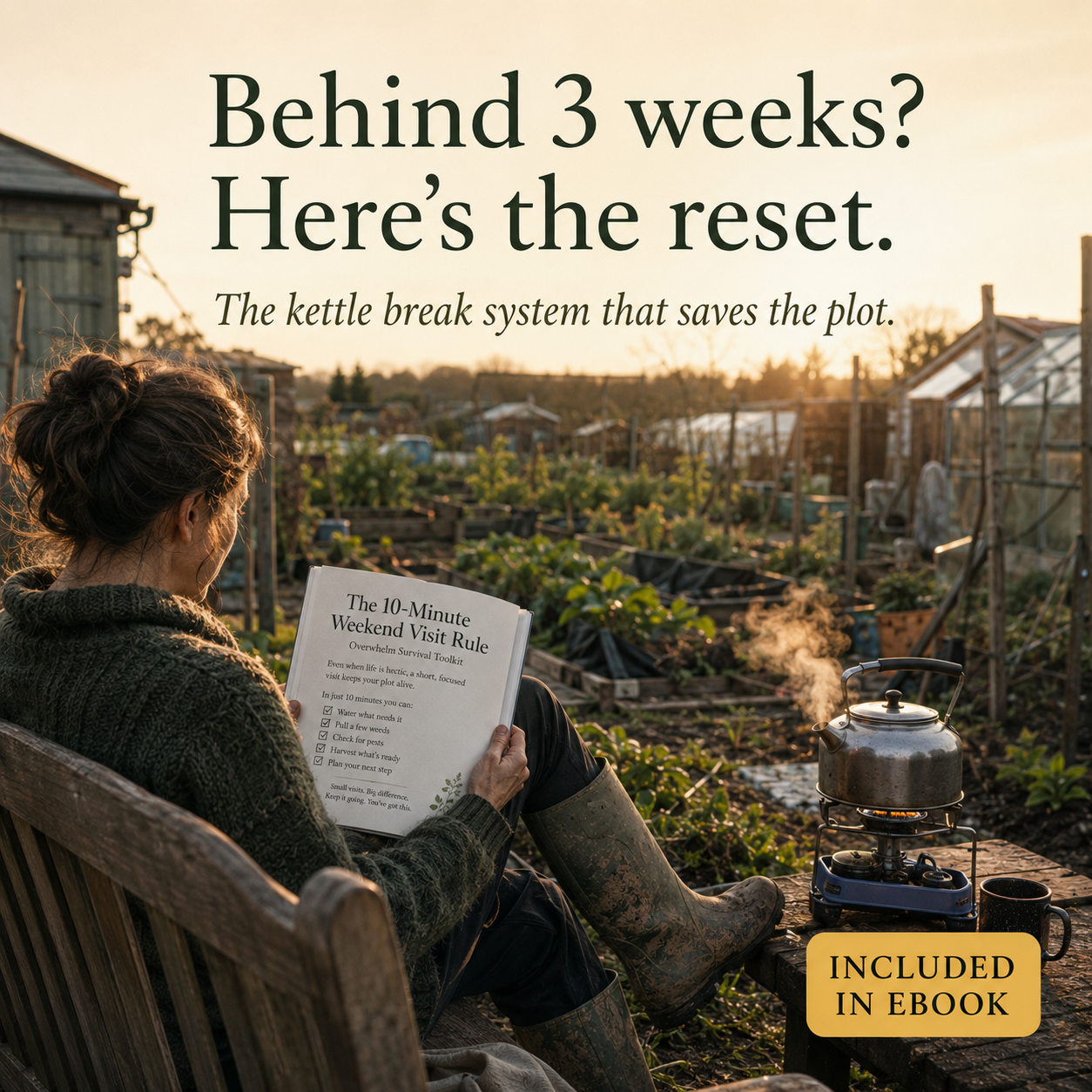 Bee-First Garden First Year on the Plot Edition