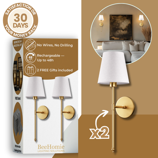 W50 PRO | The 3-in-1 Wireless Wall Light (Set of 2)