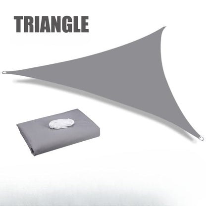 Jardioui Gris / Triangle / 5x3M Pare-soleil imperméable