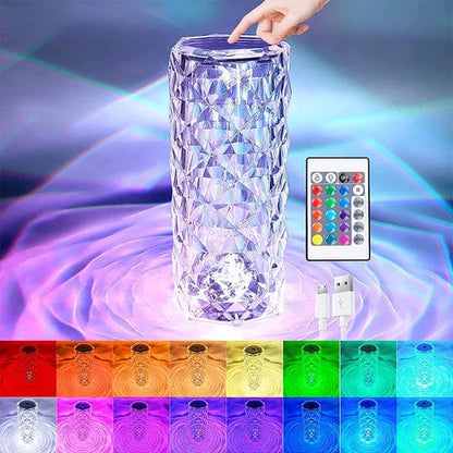 Jardioui Lampe en cristal Magique Touch contrôle